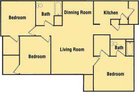 Bayou Village Floorplan